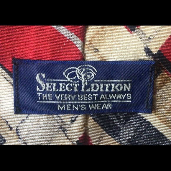 Select Edition, 100% Imported Silk Tie, Made In The USA - Picture 3 of 8